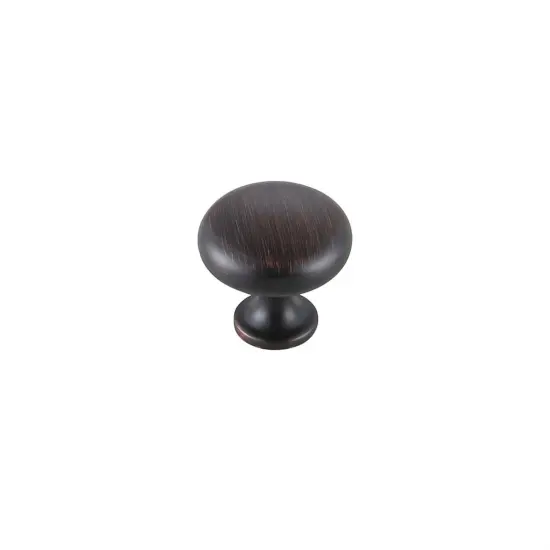 Cadon 1.2" Diameter Oil-rubbed Bronze Mushroom Knob Multipack (Set of 10) {4}