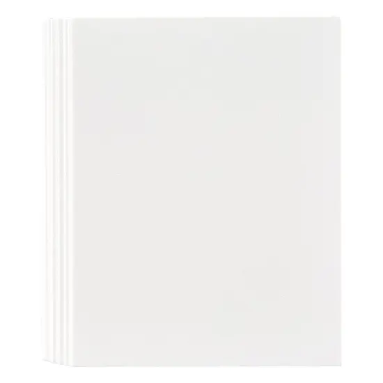 Spellbinders BetterPress Letterpress A2 Cotton Card Panels-Porcelain 25/Sheets {2}