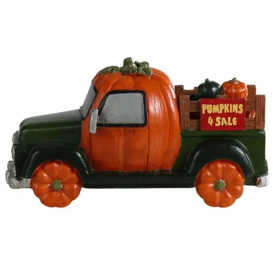 Lemax&reg; Spooky Town&trade; Halloween Village Accessory: Pumpkin Truck {2}
