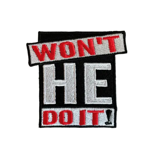 Won't He Do It patch {2}