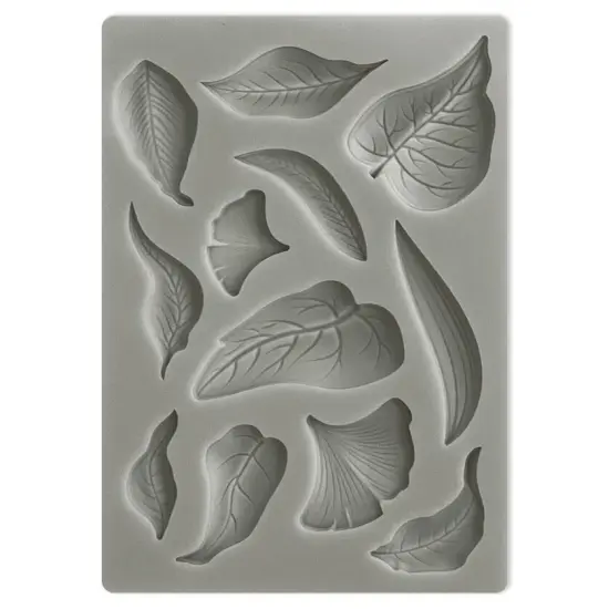 Stamperia Silicone Mould A6-Sunflower Art Leaves {1}