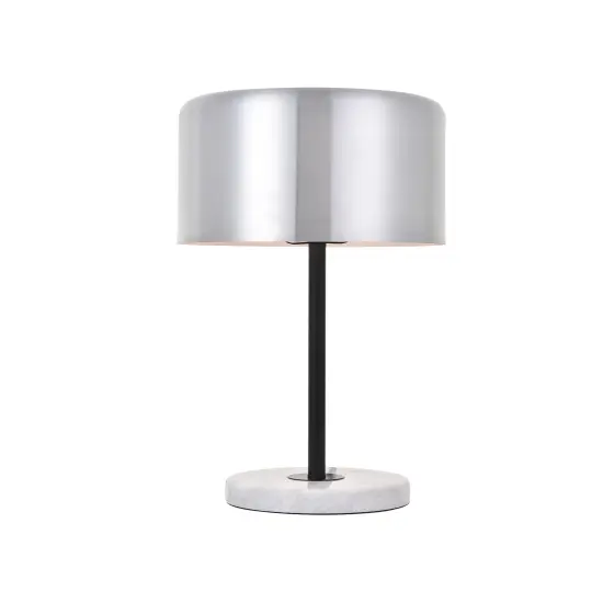 Exemplar 1 light brushed nickel Table lamp {6}
