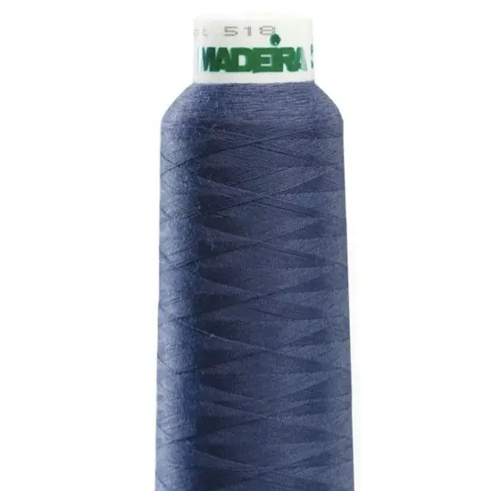Aerolock Polyester Serger Thread --- 2,000 Yds --- Blue Steel Color -- Ref. # 8105 by Madeira&reg; {2}