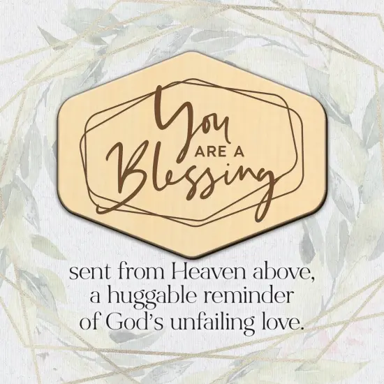 Dexsa You Are A Blessing Meadow Wood Plaque 6 inches x 6 inches {3}