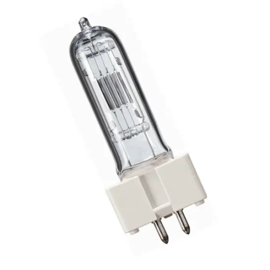 USHIO JCS 575w 120v 300Hr GY9.5 Theatrical Fresnels Halogen Bulb {1}