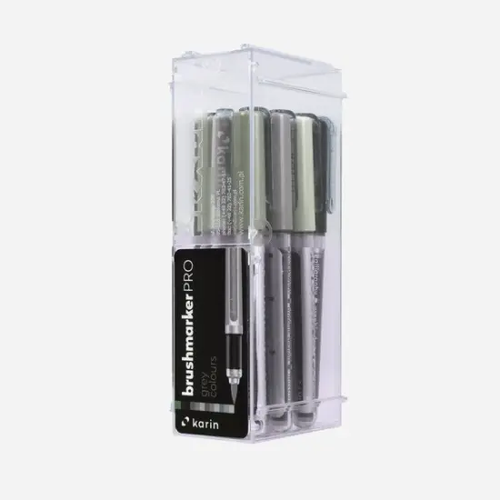 Brushmarker PRO 12 pcs. Set"Gray colours" {3}
