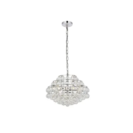 Savannah 18 inch pendant in chrome {1}