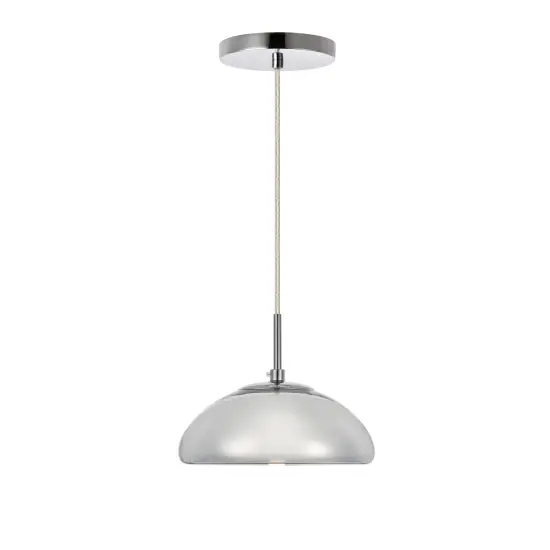 Reflection Collection Pendant D7in H5in Lt:1 Chrome finish {2}