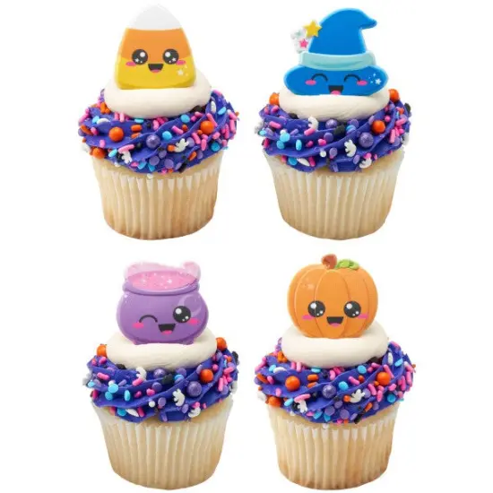 Halloween Cuties Cupcake Rings, 12ct {4}
