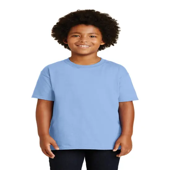 Gildan&reg; Classic Fit Crewneck short sleeve Youth Tee Light blue {1}