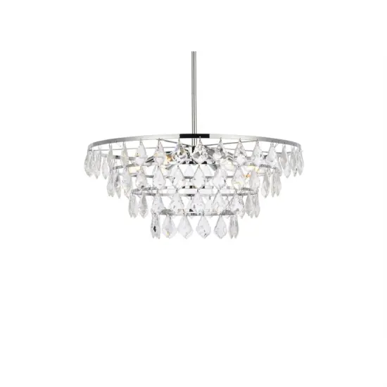 Ella 24 inch pendant in chrome {3}