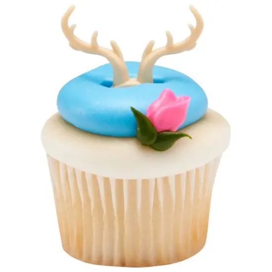 Antlers Cupcake Rings, 12ct {3}