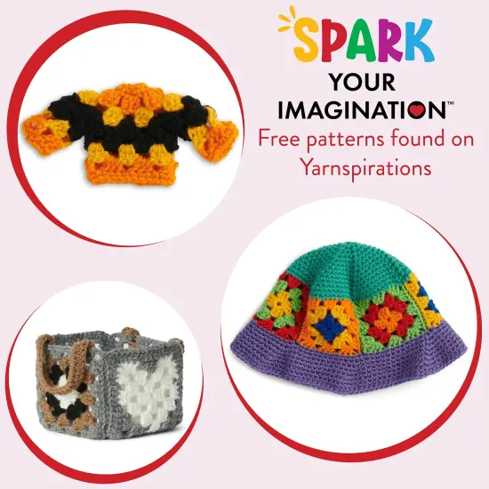 Red Heart Super Saver Super Yarn Crochet Kit W/Accessories {6}