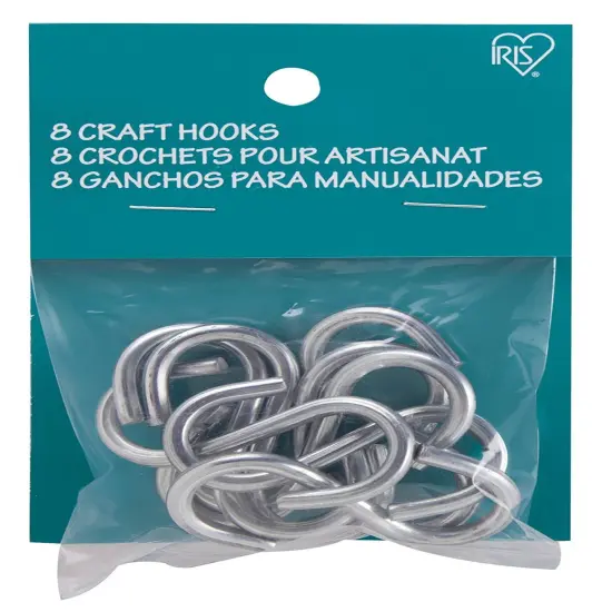IRIS Hobby Hanger Craft Hooks, Silver {1}