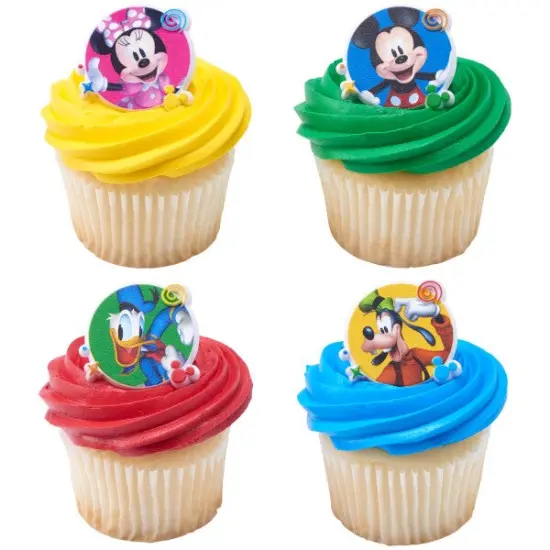 Mickey Mouse Funhouse Best Pals Around Cupcake Rings, 12ct {2}
