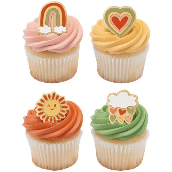You Are My Sunshine Cupcake Rings, 12ct {3}