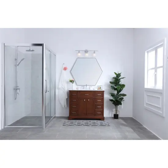 Collier 3 light Chrome and Clear glass Wall sconce {2}