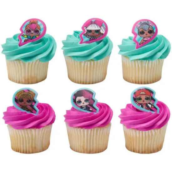 L.O.L. SURPRISE! #SquadGoals Cupcake Rings, 12ct {3}