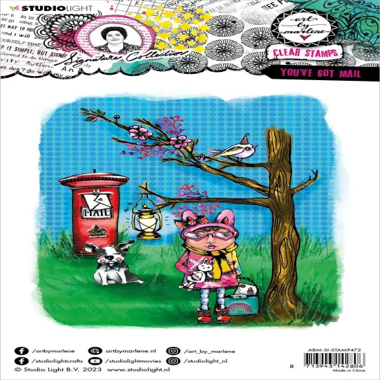 Art By Marlene Signature Collection Stamp-Nr. 472, Youv'e Got Mail {2}