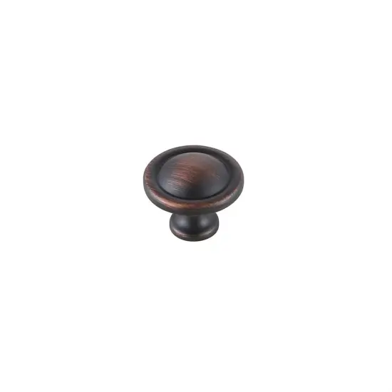 Garlande 1.2" Diameter Oil-rubbed Bronze Mushroom Knob Multipack (Set of 10) {4}