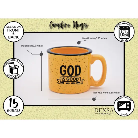 Dexsa God Is Good All The Time 15 ounce Designer Ceramic Mug {5}