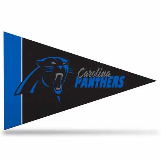 Officially Licensed Panthers Mini Pennant, 4" x 9" {1}