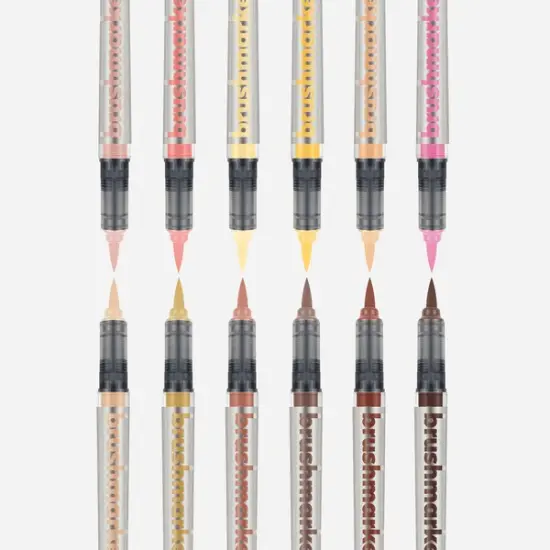 Brushmarker PRO 12 pcs. Set "Skin colours" {2}