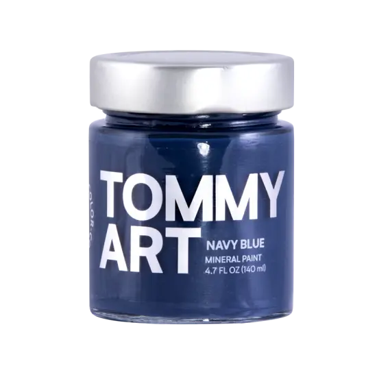 Tommy Art - Color - Navy Blue Mineral Paint 140ml {1}