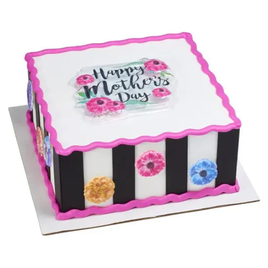 Garden Flowers Cupcake Rings, 12ct {3}