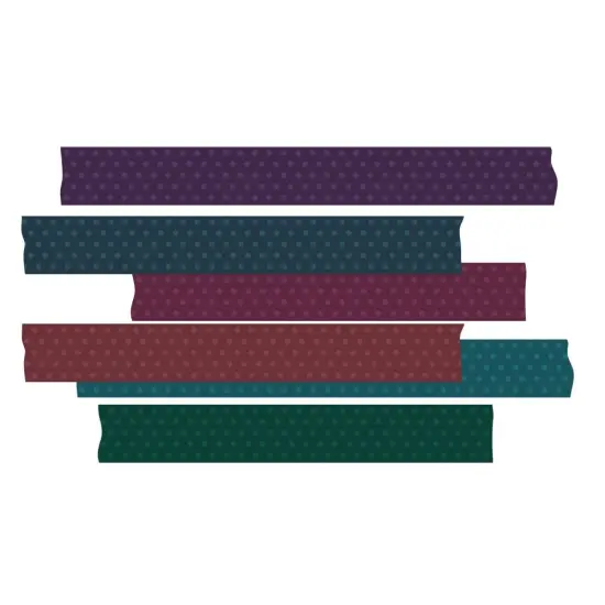 Simple Stories Color Vibe Washi Tape 6/Pkg-Darks {2}