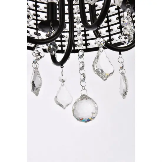 Elise 14 inch pendant in black {4}