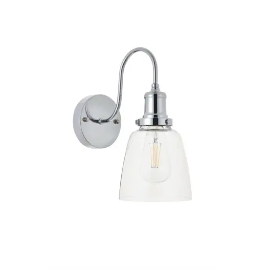 Felicity 1 light chrome Wall Sconce {3}