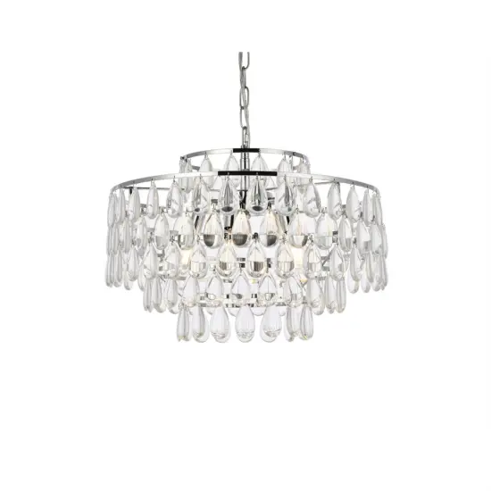Mila 20 inch pendant in chrome {3}