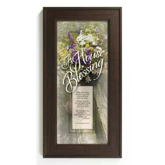 Dexsa A House Blessing Framed Wall Art {1}