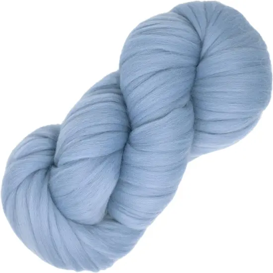 LEARN TO SPIN YARN - Beginner's Spinning Kit with Drop Spindle and Merino Pencil Roving. Choose your color. Bluebird {2}