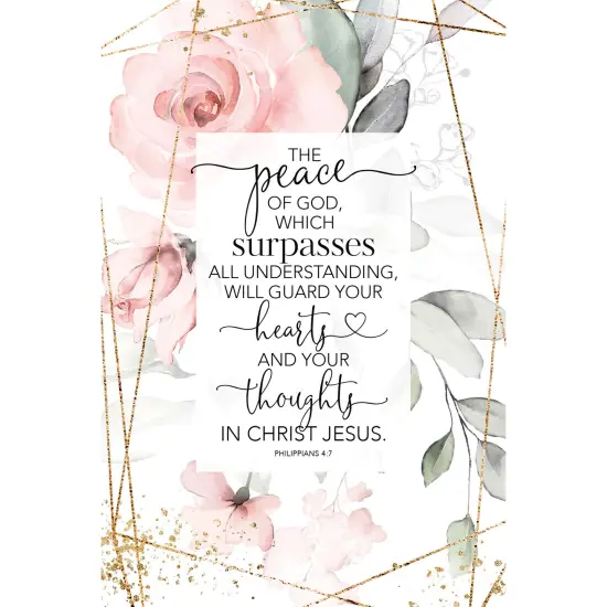 Dexsa The Peace Of God Wood Plaque with Easel and Hanger 6 inches x 9 inches {1}