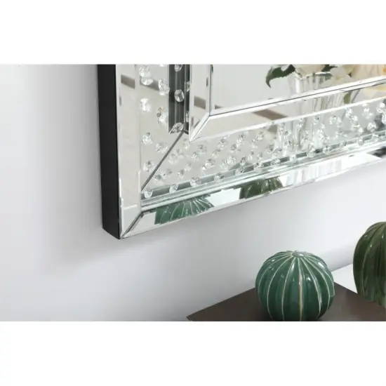 Sparkle collection crystal mirror 28 x 36 inch {5}