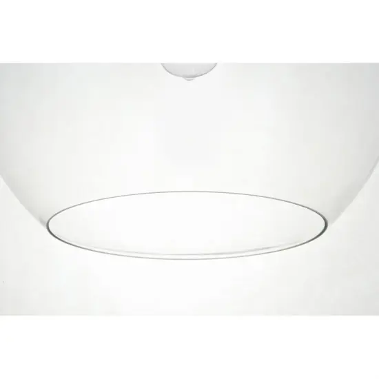 Baxter 1 Light Black Pendant With Clear Glass {4}