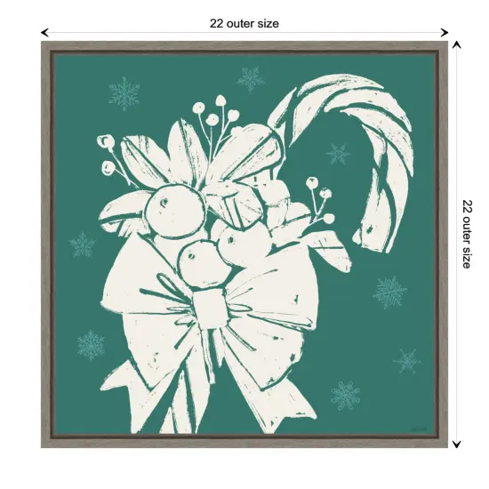 Seasonal Shades XII by Anne Tavoletti Canvas Art Framed {3}