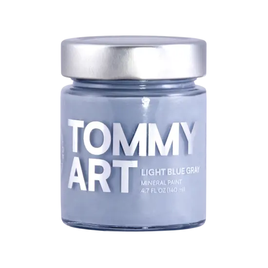 Tommy Art - Color - Light Blue Grey Mineral Paint 140ml {1}