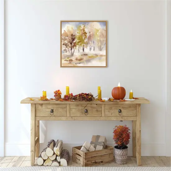 Autumn Grove by Katrina Pete Canvas Art Framed {5}