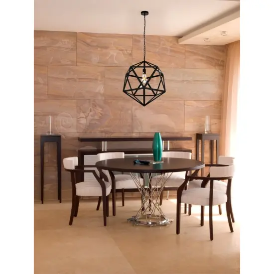 Redmond Collection Pendant D19.7 H22.6 Lt:1 Black Finish {2}