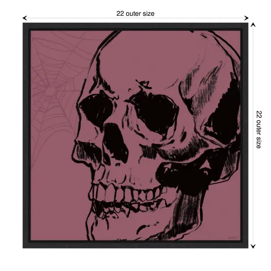 Haunted Halloween XIII by Anne Tavoletti Canvas Art Framed {3}