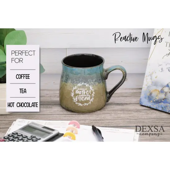 Dexsa Always My Mother Designer Ceramic Mug - 16 oz {2}