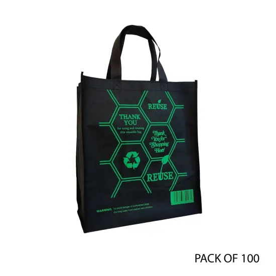 Multi-Pack Non-Woven Tote Bags for Shopping & Groceries | Shopping Experience the Best Non-woven tote bags | Raheev&reg; {2}