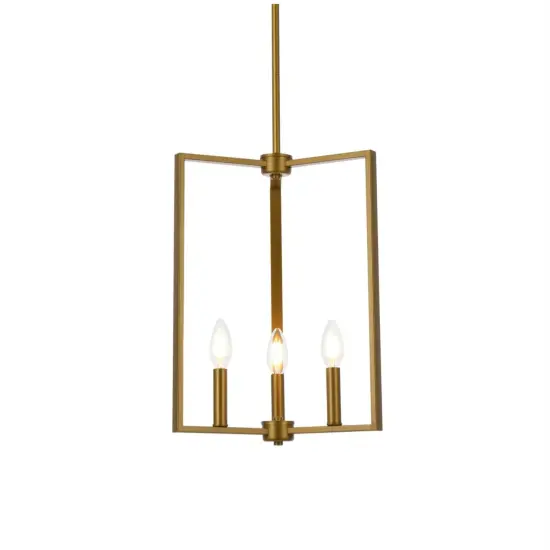 Vino 3 lights pendant in brass {3}