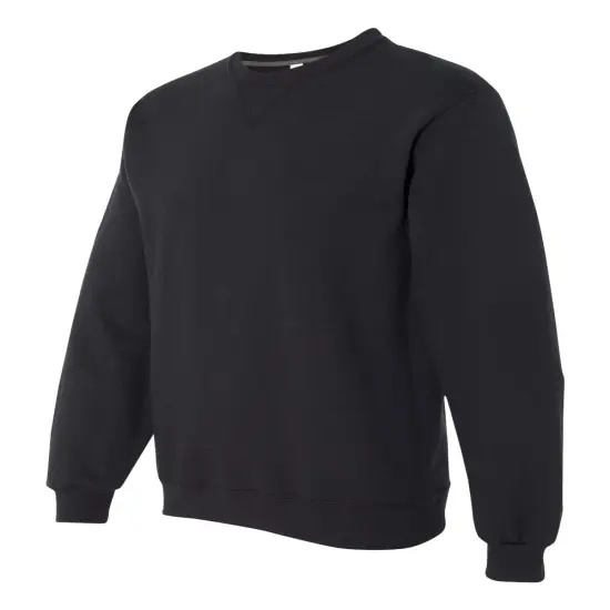 Cozy Unisex Long Sleeve Crewneck Sweatshirt Royal {3}
