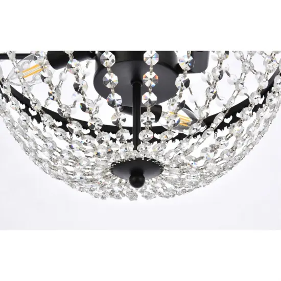 Valeria 14 inch pendant in black {4}