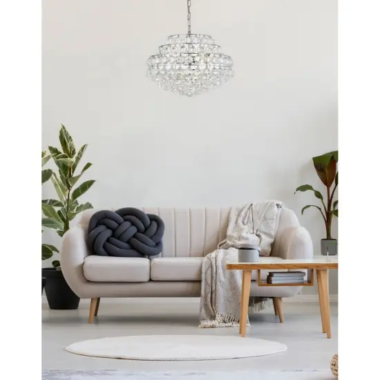 Savannah 20 inch pendant in chrome {2}