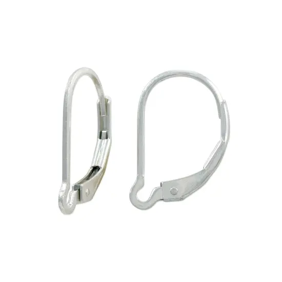 JewelrySupply Sterling Silver (925) Lever Back Earrings (1 Pair of Earrings) {1}
